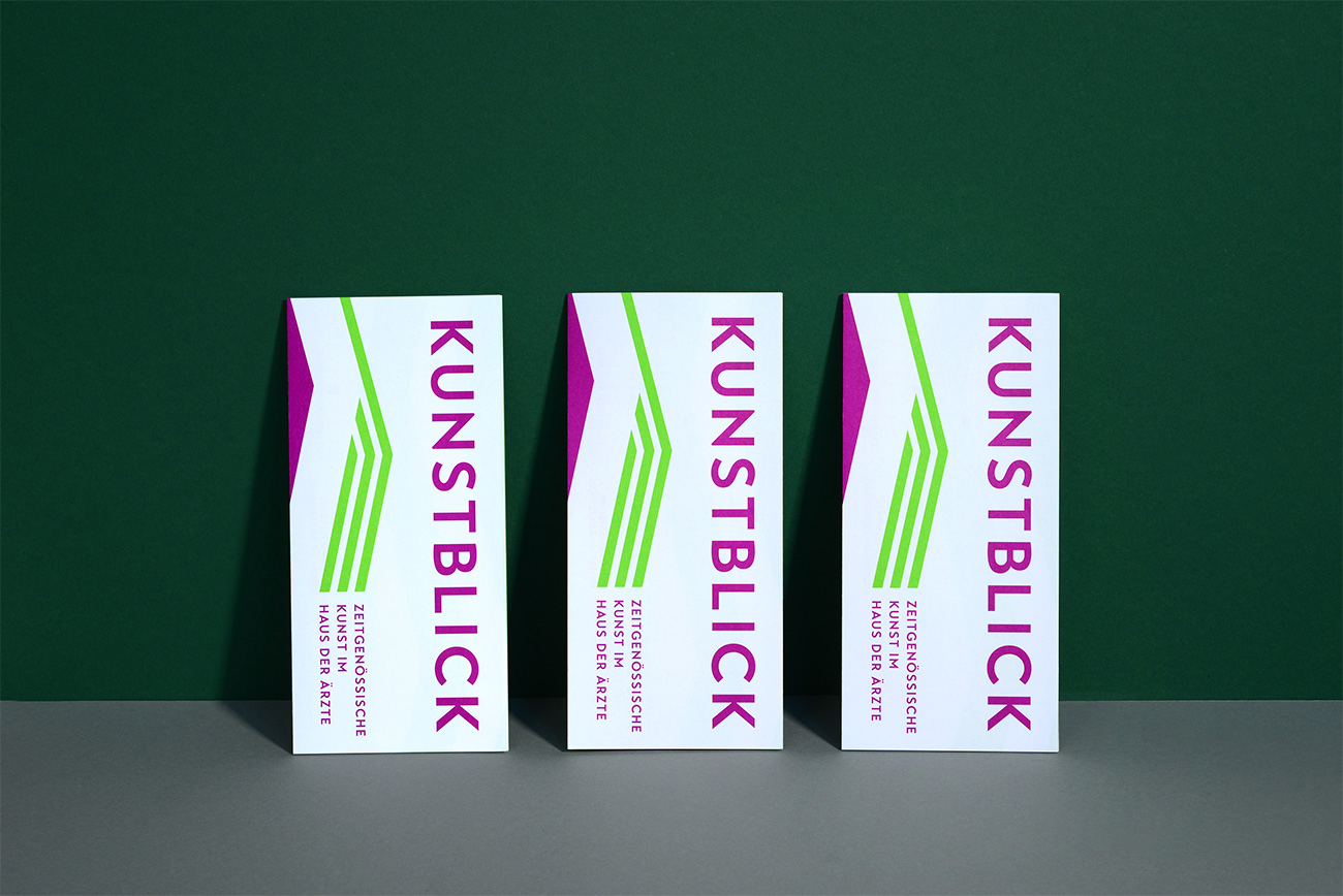 Kunstblick Erscheinungsbild Ausstellung