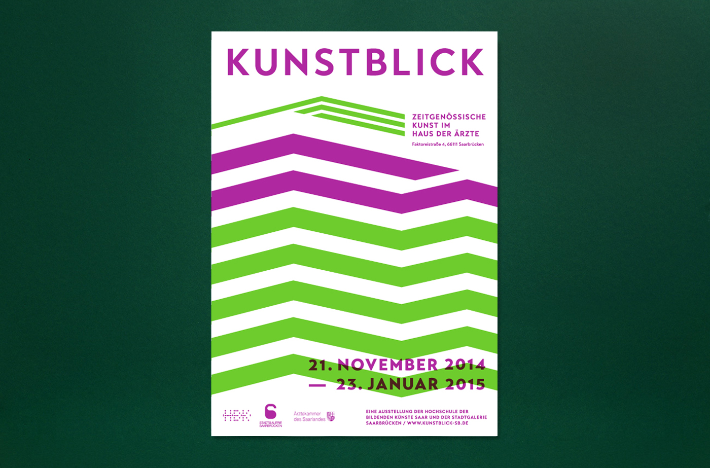 Kunstblick Erscheinungsbild Ausstellung