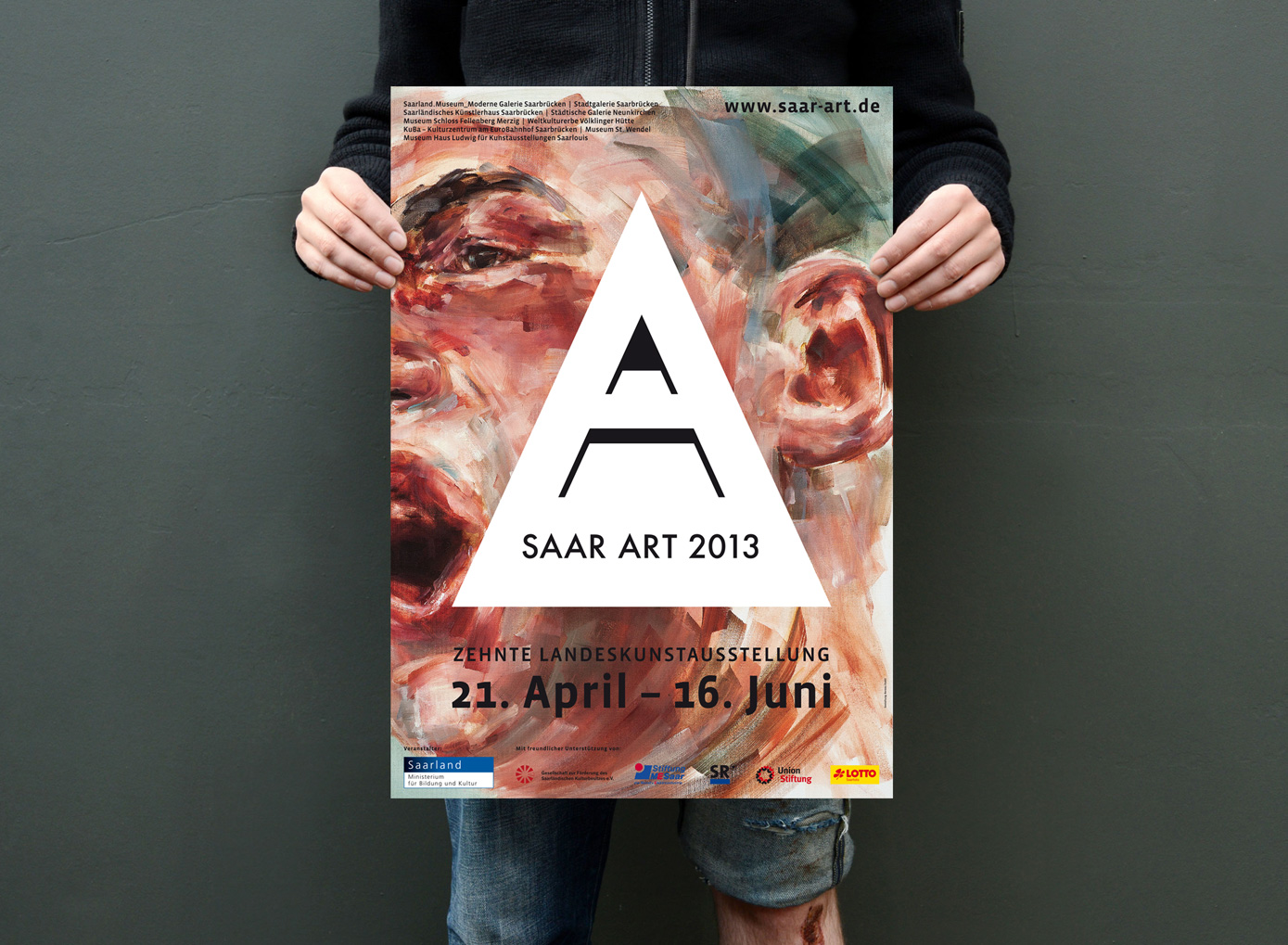 SaarArt 2013 Corporate Identity County Art Exhibition