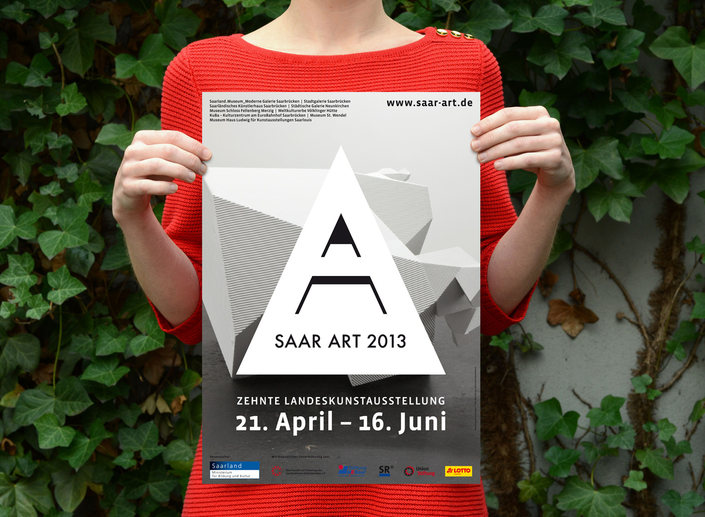 SaarArt 2013 Corporate Identity County Art Exhibition