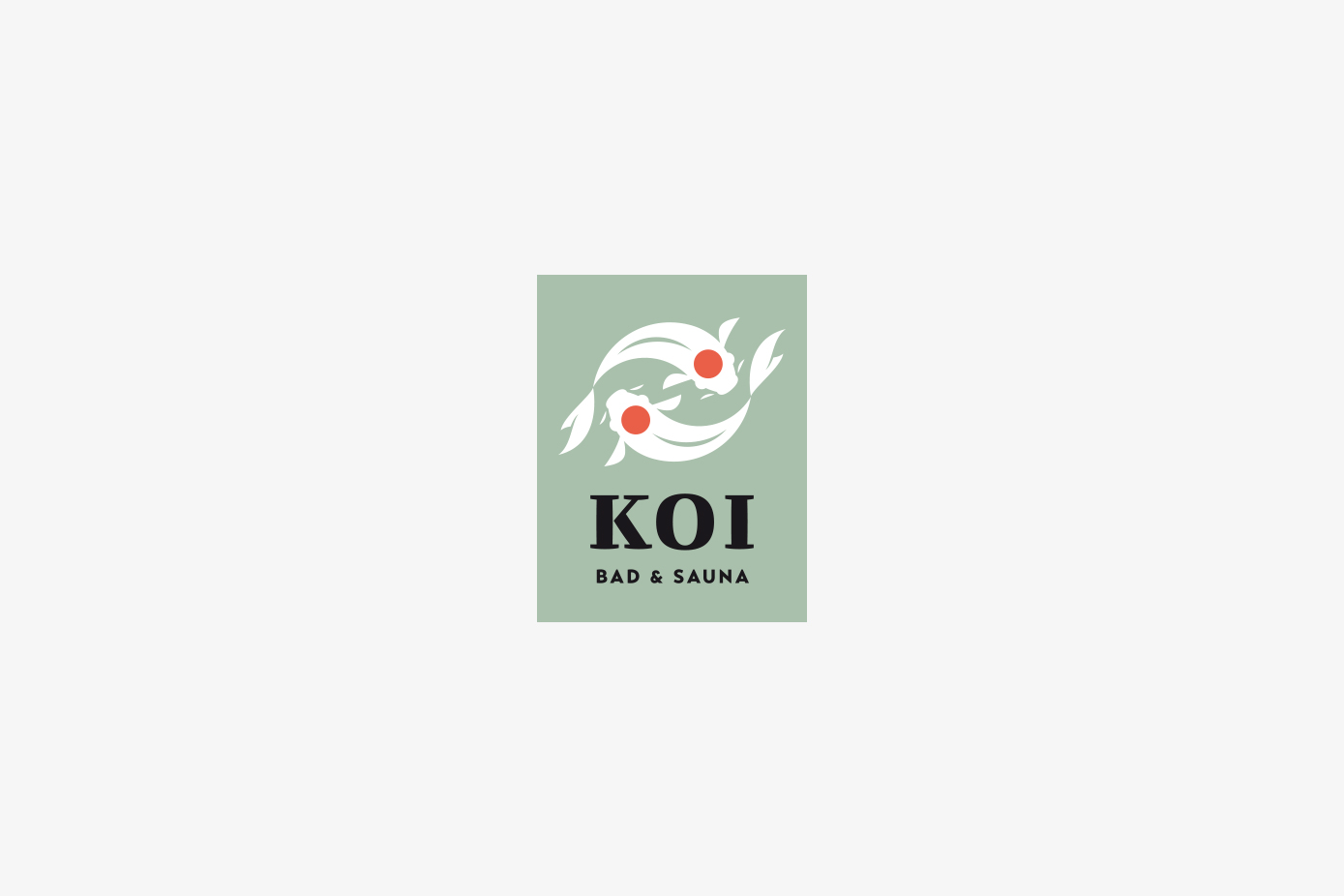 KOI Bad & Sauna Corporate Identity